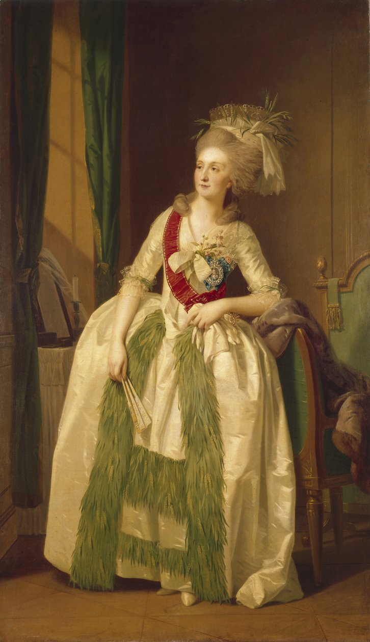 Portrait de la princesse Natalya Vladimirovna Saltykova - Johann Friedrich August Tischbein