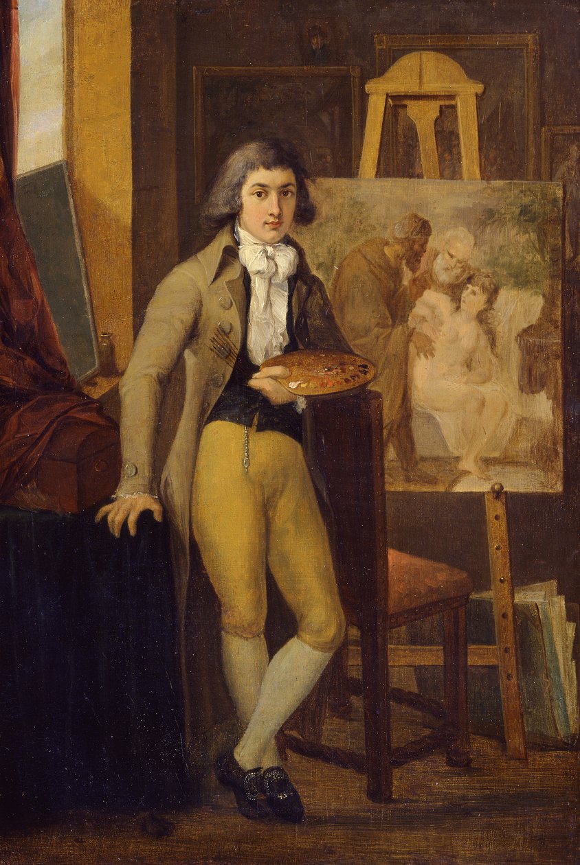 Autoportrait - Johann Friedrich August Tischbein
