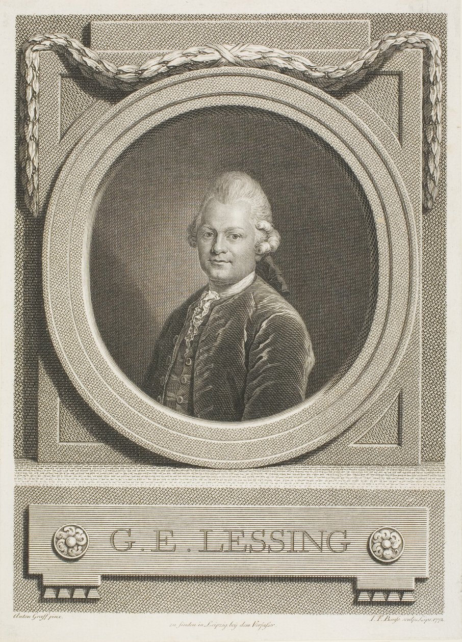 G.E. Lessing - Johann Friedrich Bause