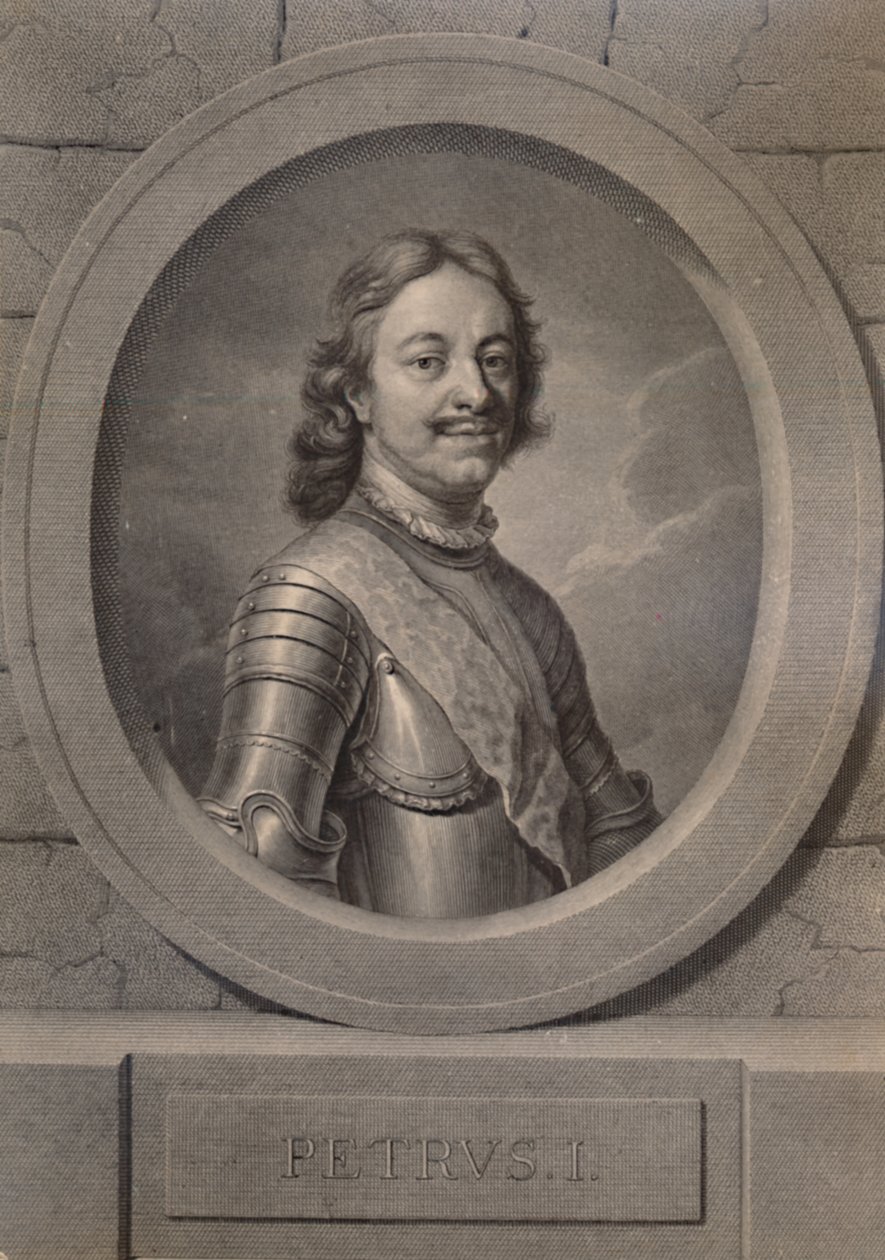 Pierre le Grand, Tsar de Russie, 18ème siècle 1894 - Johann Friedrich Bause