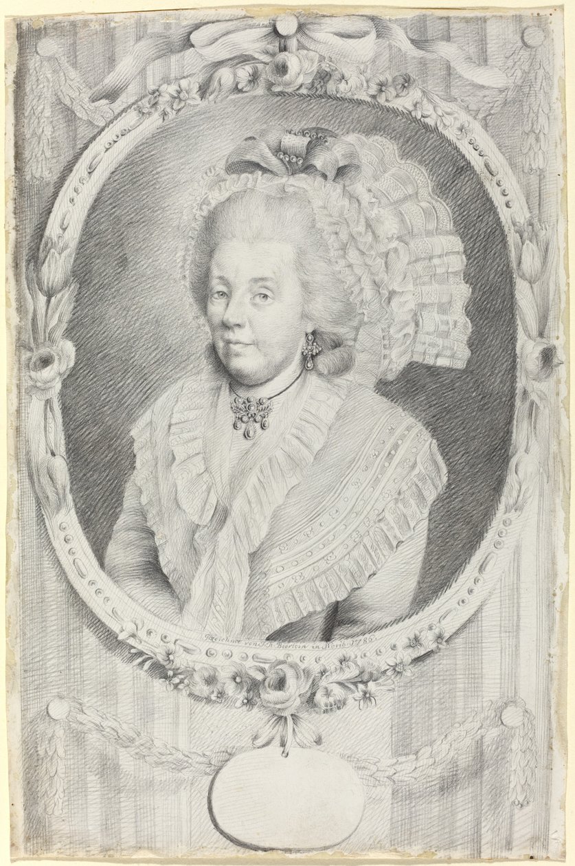 Frau Gottfried von Herder - Johann Friedrich Bierlein