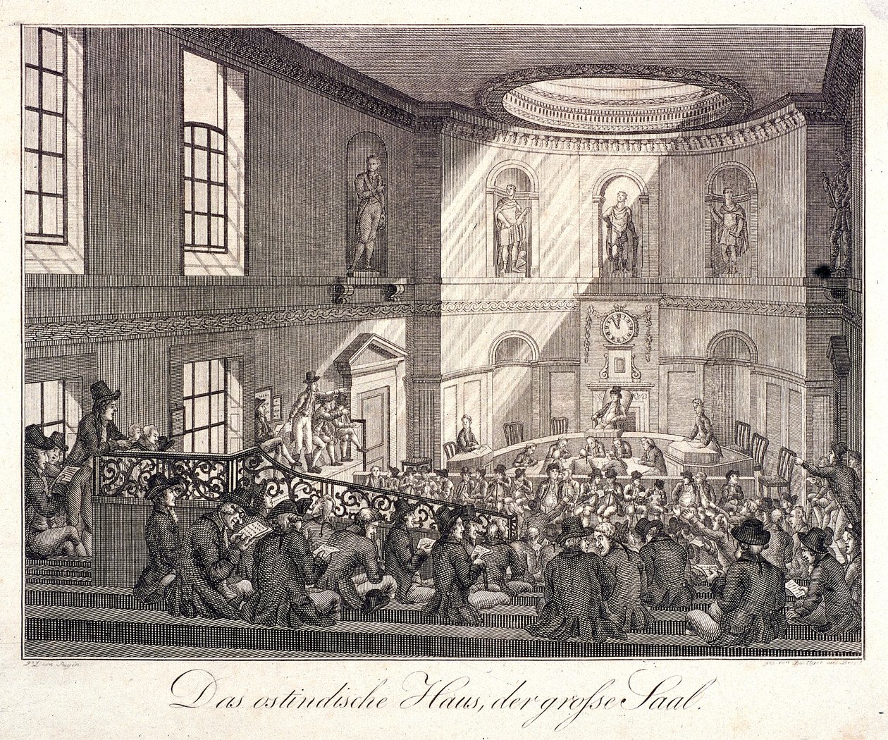 East India House, Londres - Johann Friedrich Boettger
