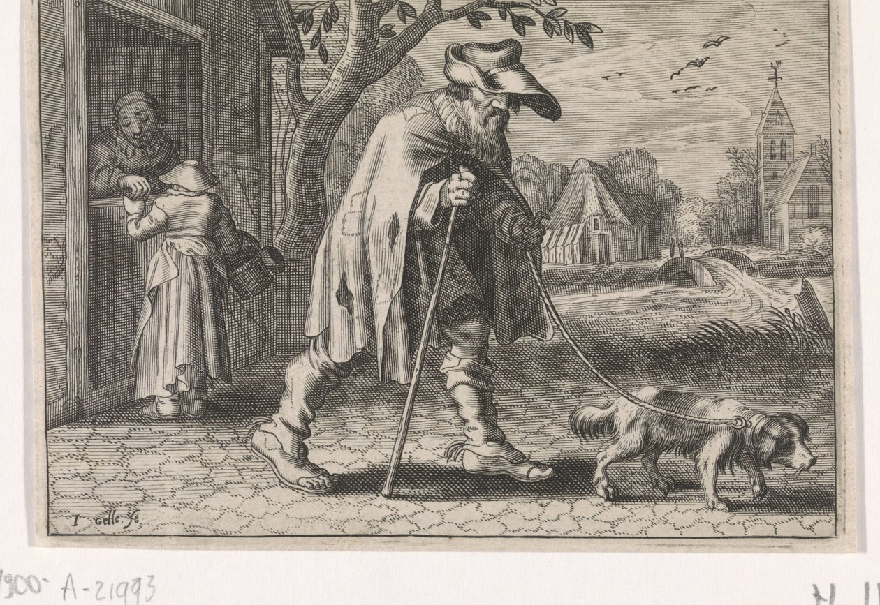 Aveugle en amour - Johann Gelle