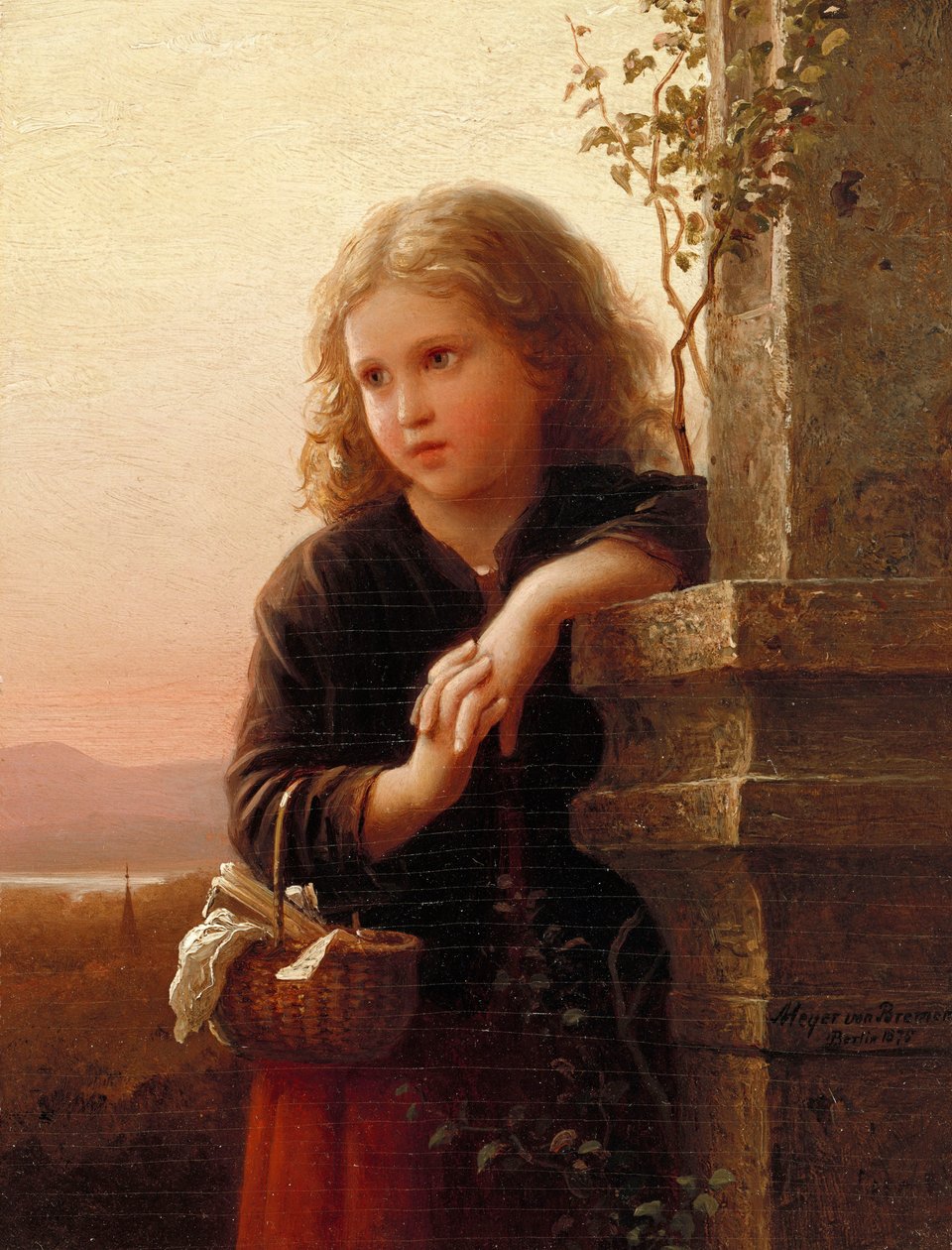 La jeune paysanne, 1875 - Johann Georg Meyer von Bremen