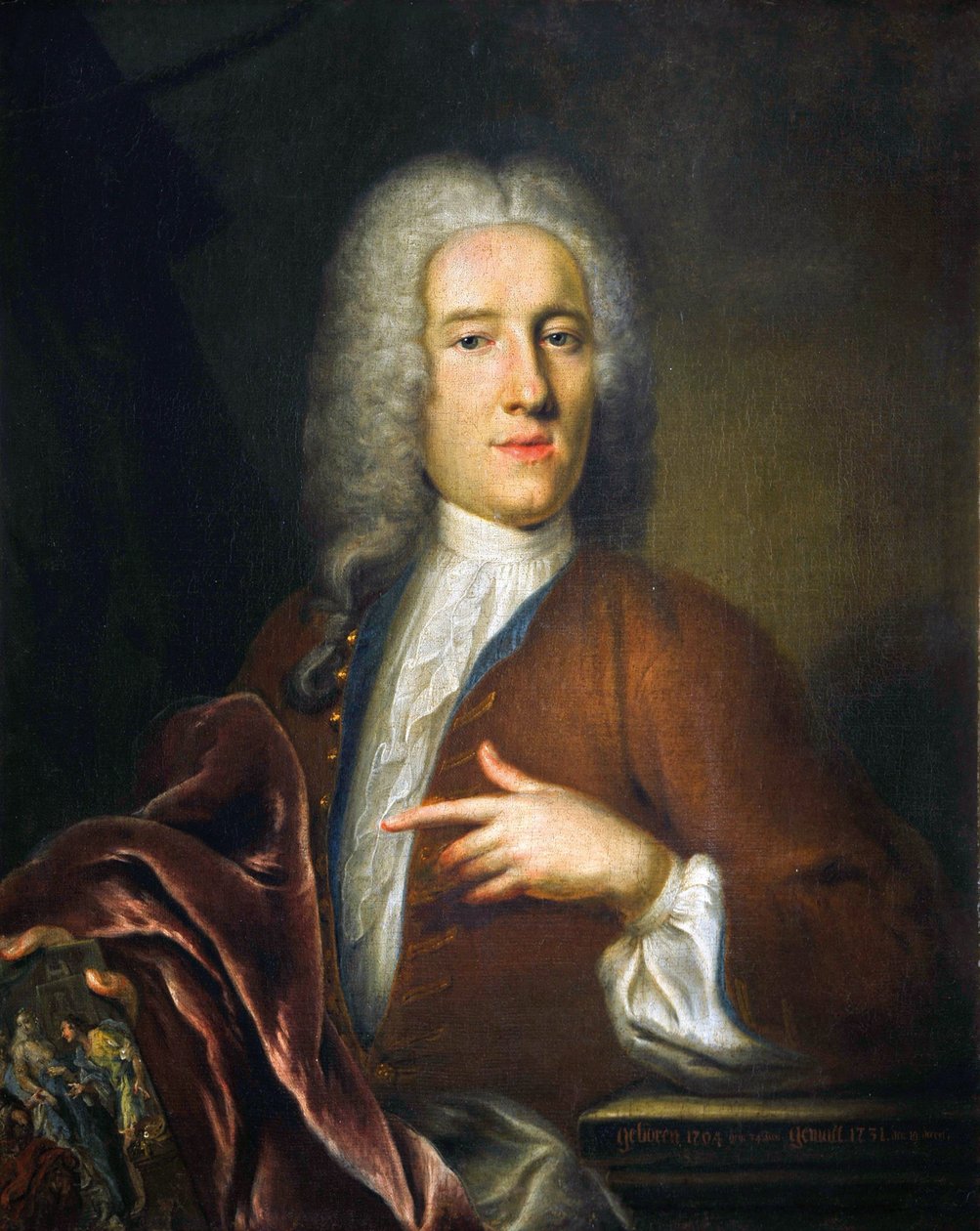 Autoportrait, 1731 - Johann Georg Platzer