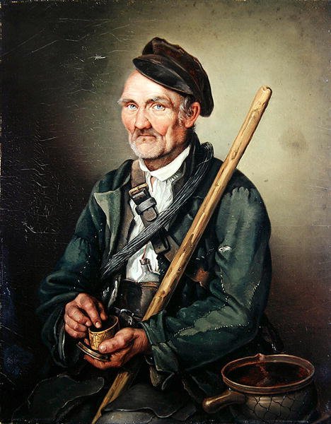 Le lieur de pots de Botteroder - Johann Georg Soemmer