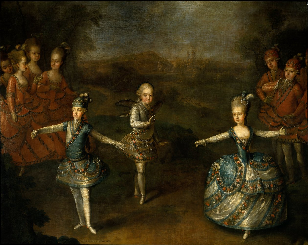 Représentation du ballet Le Triomphe de l