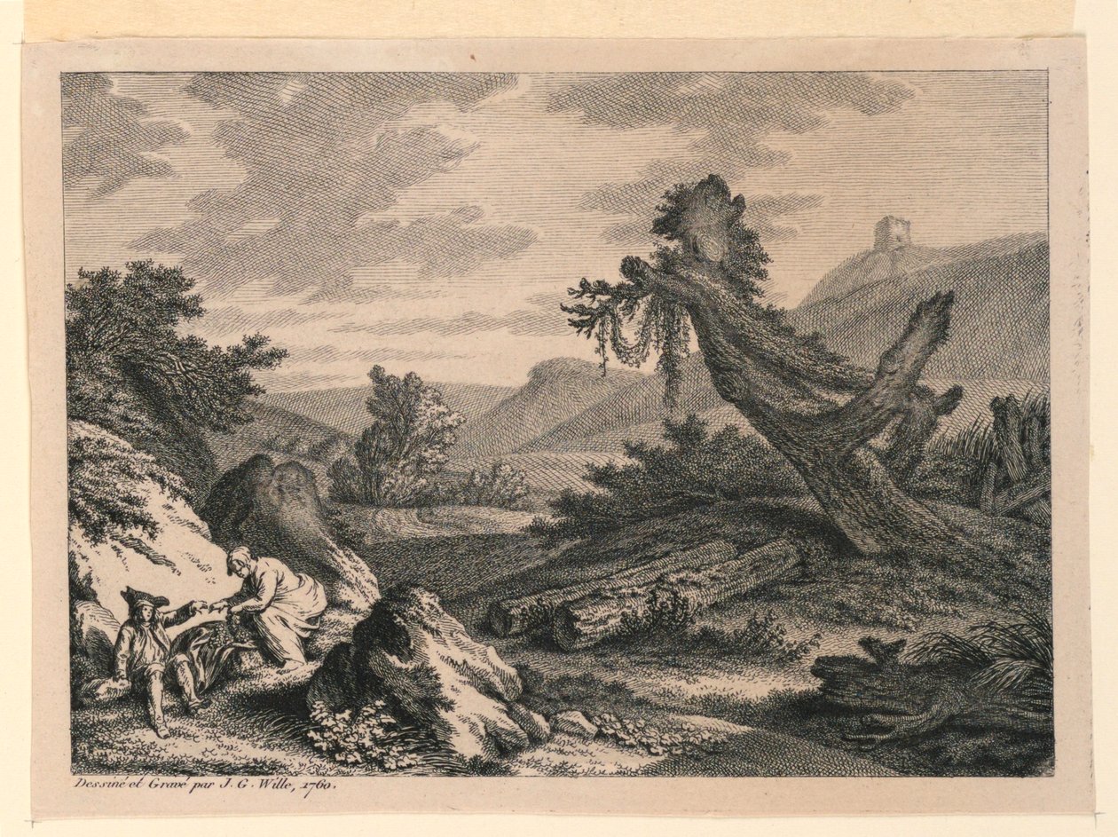 Le Pique-nique - Johann Georg Wille