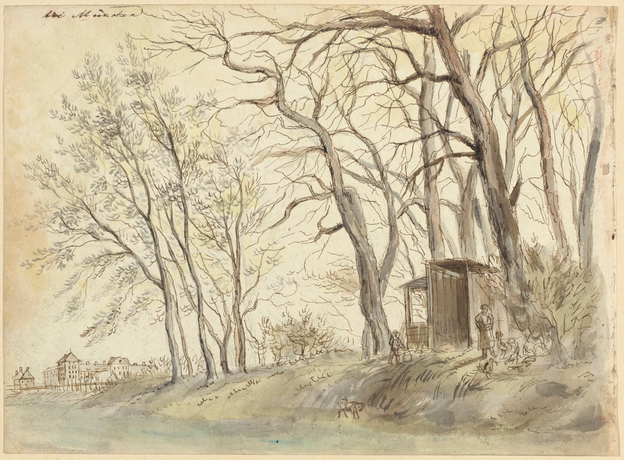 Près de Munich - Johann Georg von Dillis