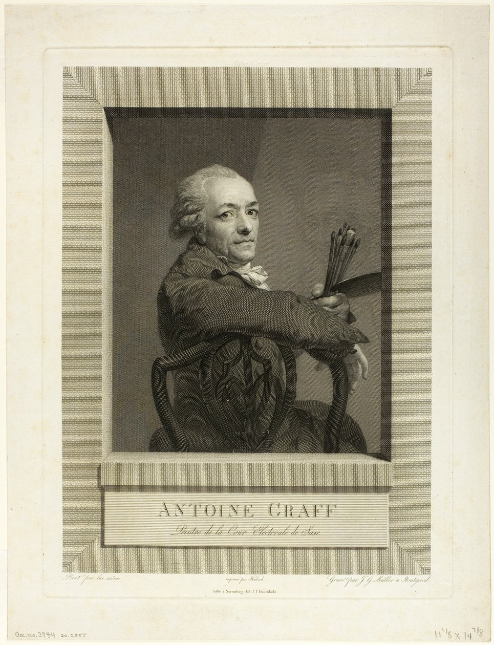 Anton Graff - Johann Gotthard von Muller