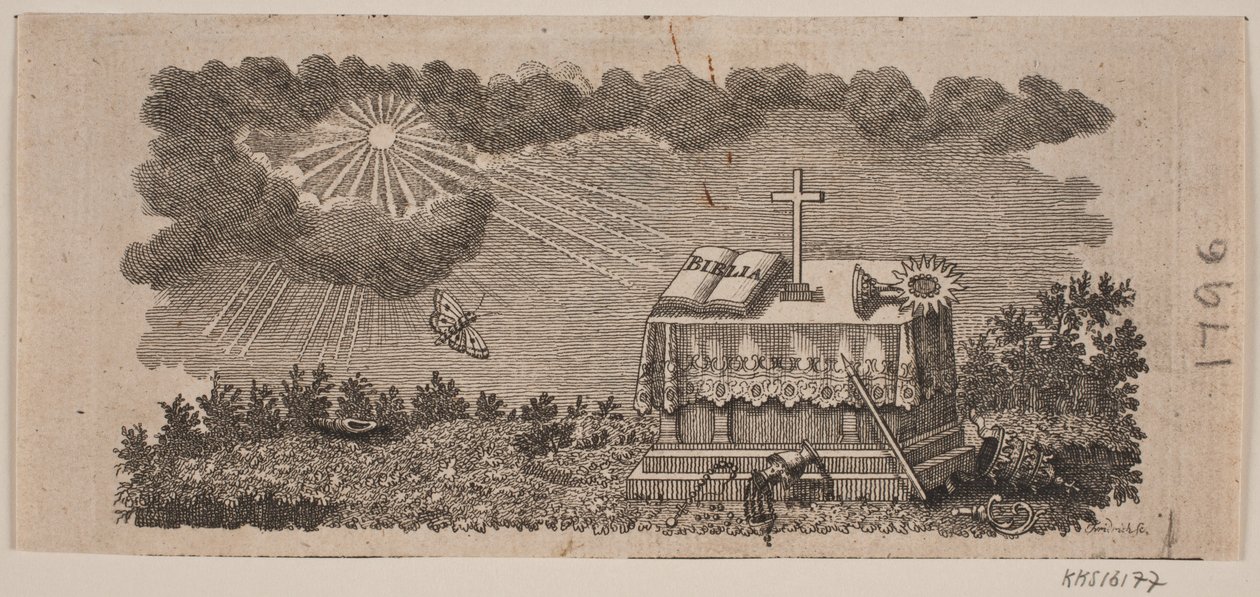 Vignet Gebhardi et Christiani "Histoire des Royaumes du Danemark et de Norvège ainsi que des Duchés de Schleswig et de Holstein jusqu