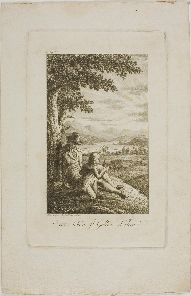 La nature de Dieu est si belle - Johann Heinrich Lips