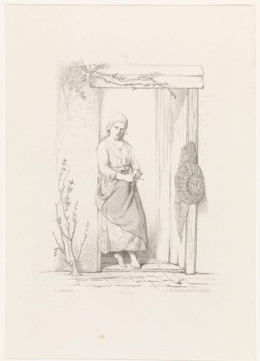 Le petit tricoteur - Johann Heinrich Maria Hubert Rennefeld