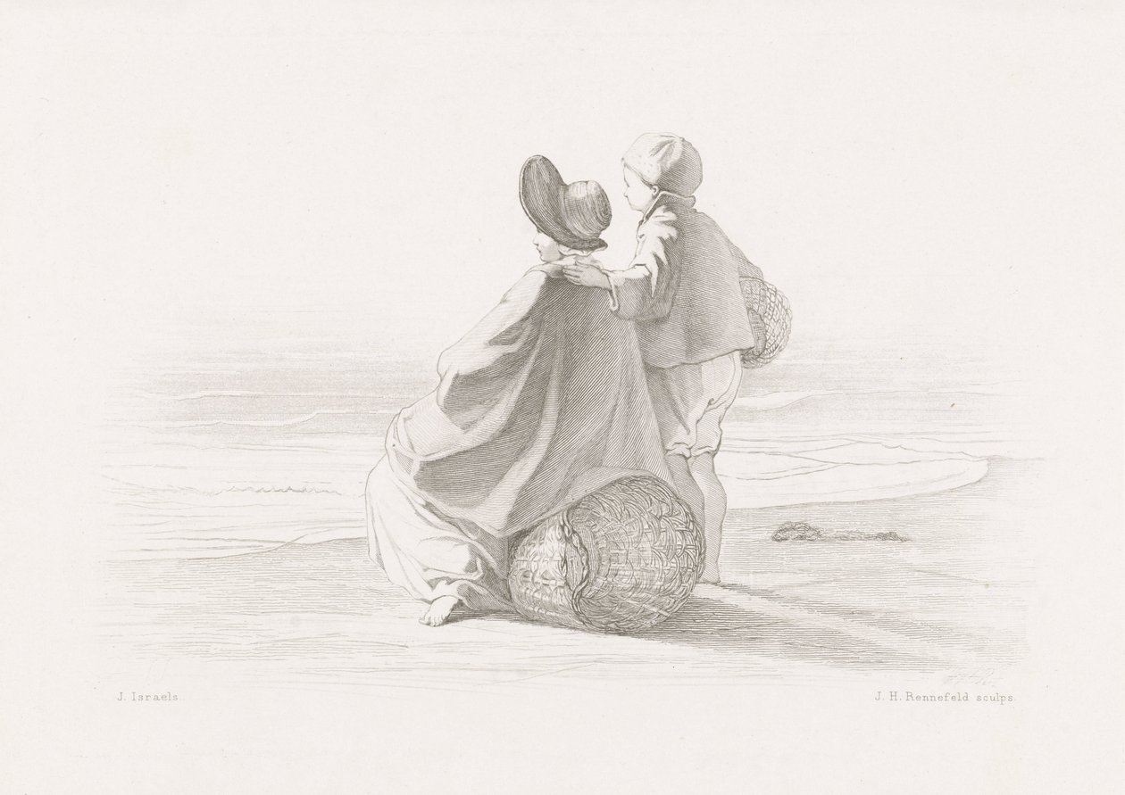Départ (De kinderen der zee) - Johann Heinrich Maria Hubert Rennefeld