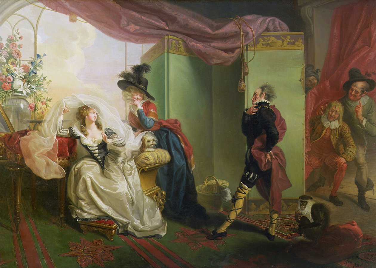 Malvolio devant Olivia, de 