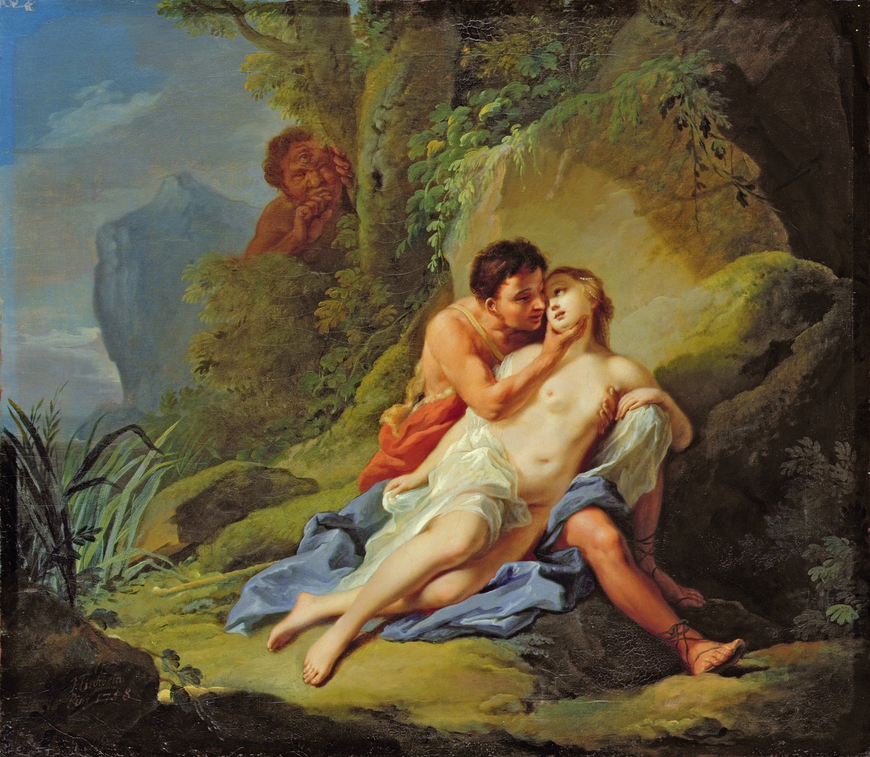 Acis et Galatée, 1758 - Johann Heinrich Tischbein