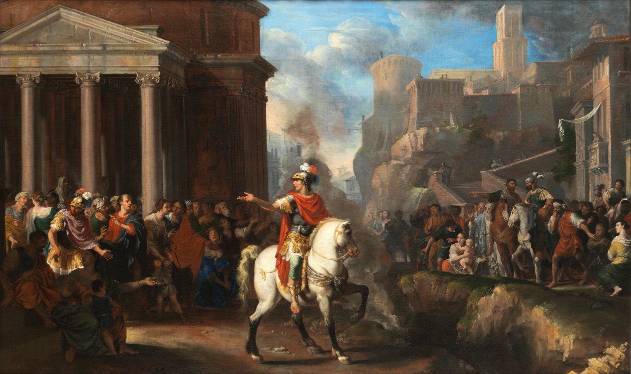 Johann Heiss Marcus Curtius se précipite dans l