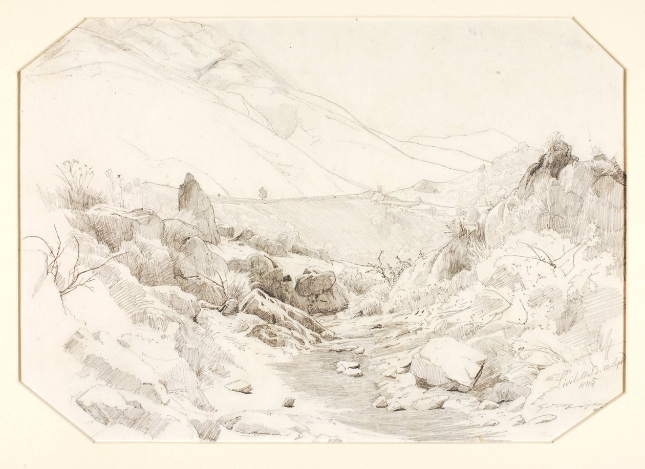 Civitella, Italie - Johann Hermann Carmiencke