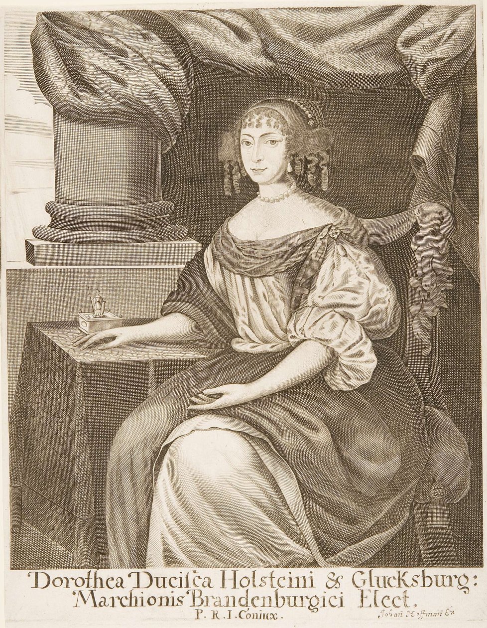 Johann Hoffmann - Dorothée de Holstein-Glücksburg, margravine de Brandebourg - Johann Hoffmann