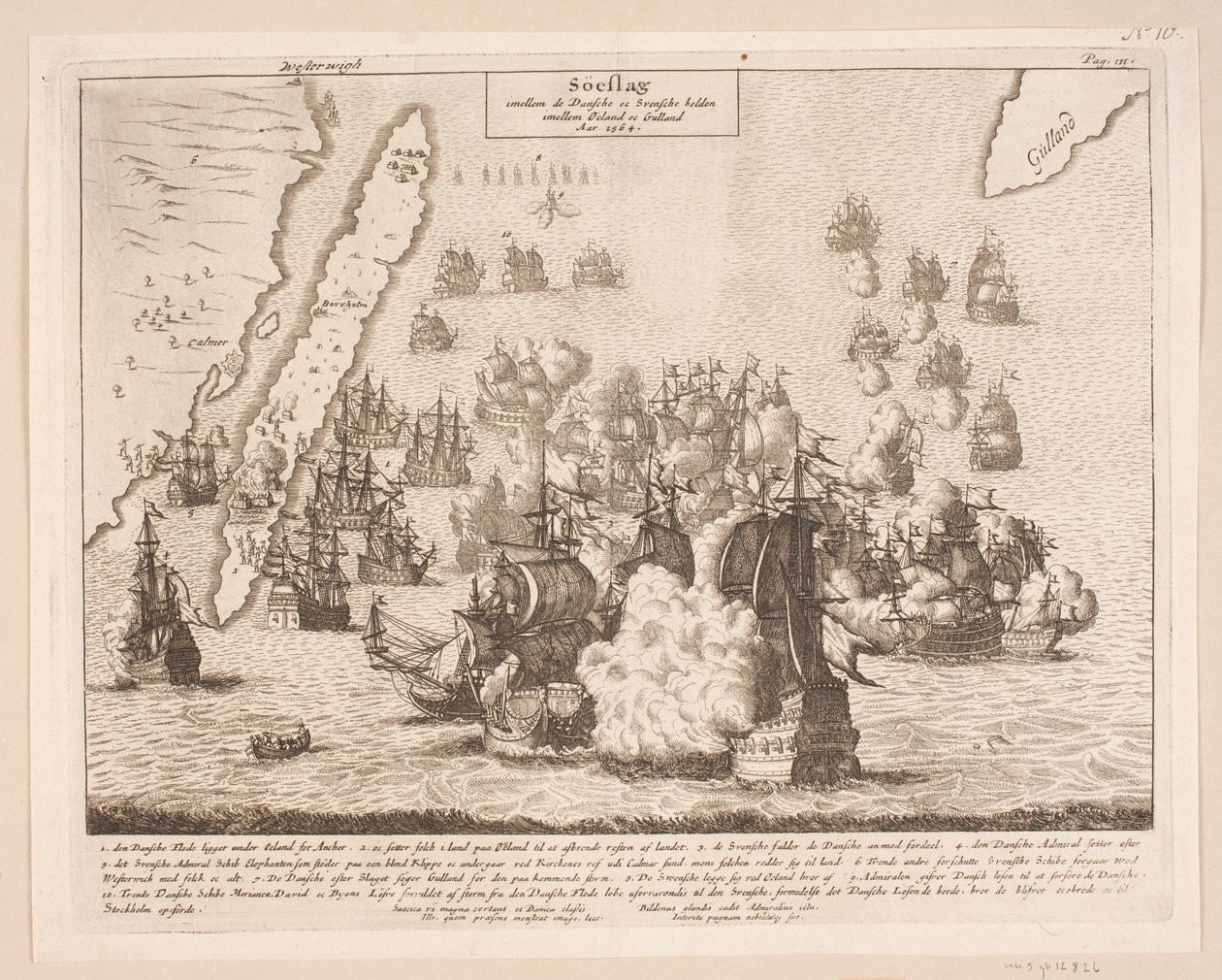 Bataille navale à Öland et Gulland, 1564 - Johann Husman