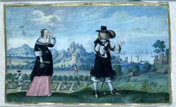 Un tendre adieu - Johann Jacob Besserer