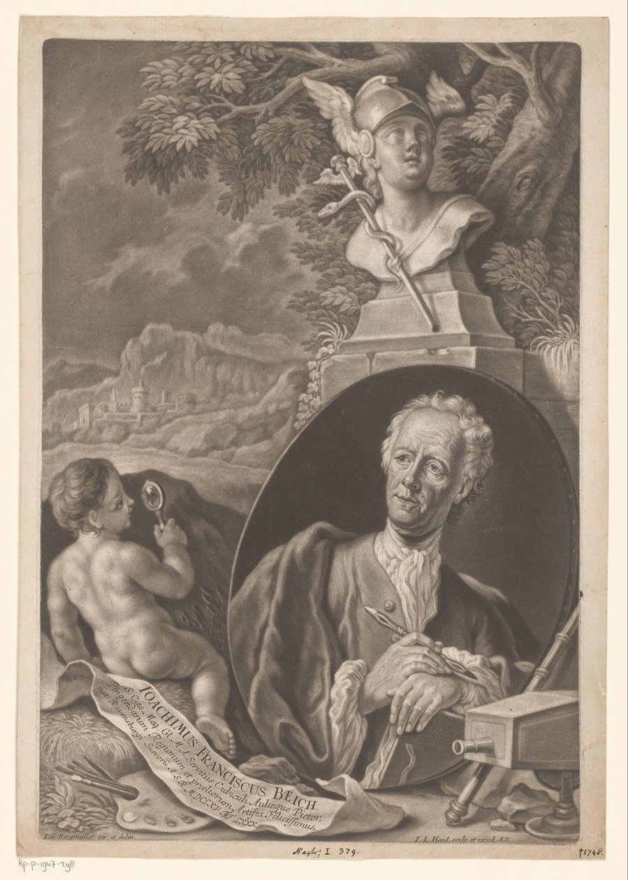 Portrait de Joachim Franz Beich à l