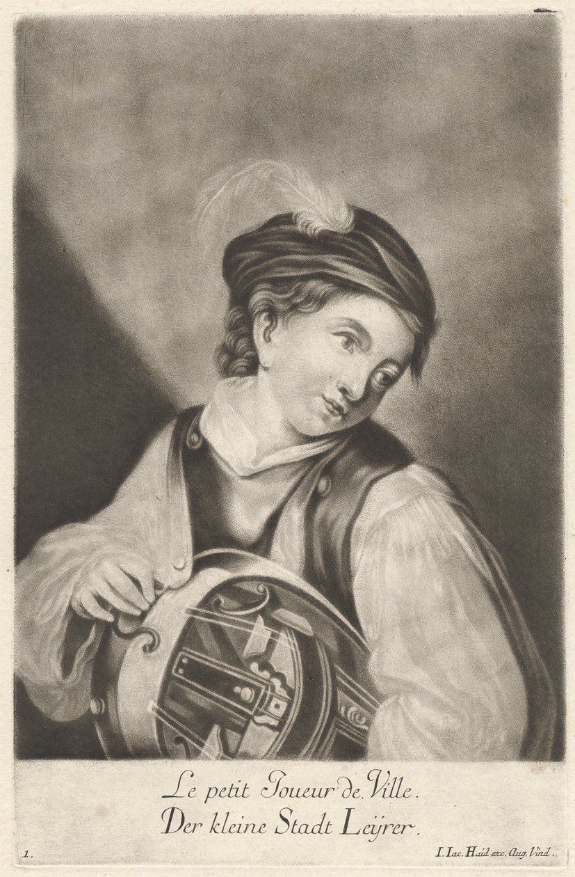 Le petit joueur de ville - Johann Jacobus Haid
