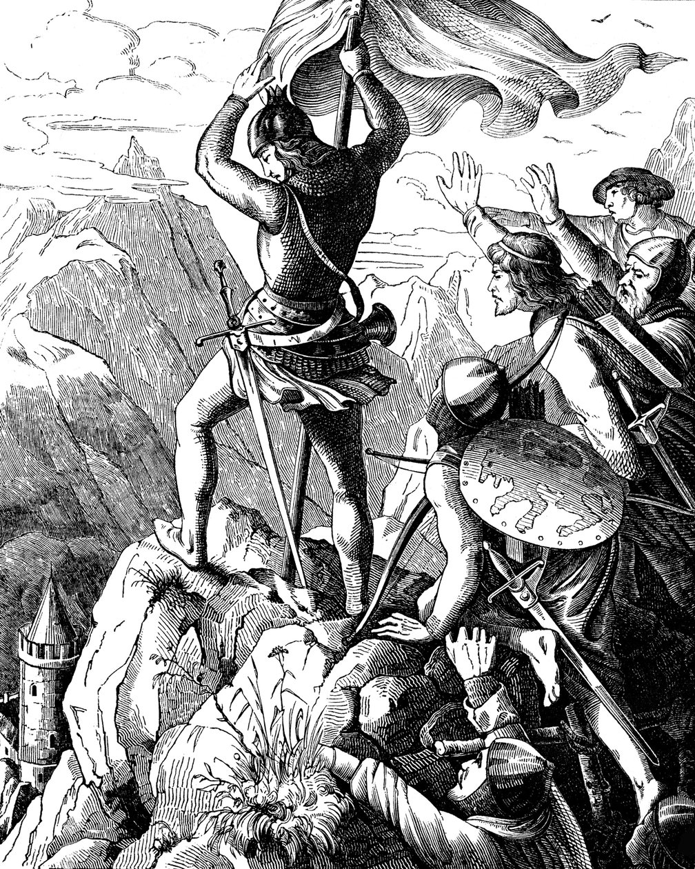 Otto I de Bavière empêche une défaite de l