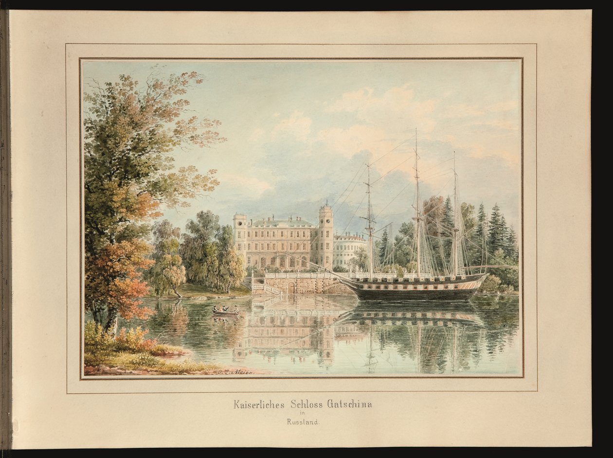 Le Palais Impérial de Gatchina - Johann Jakob Meier