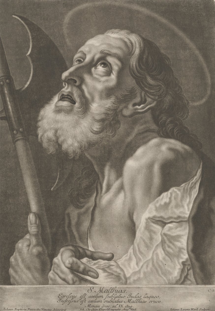 Saint Matthias - Johann Lorenz Haid