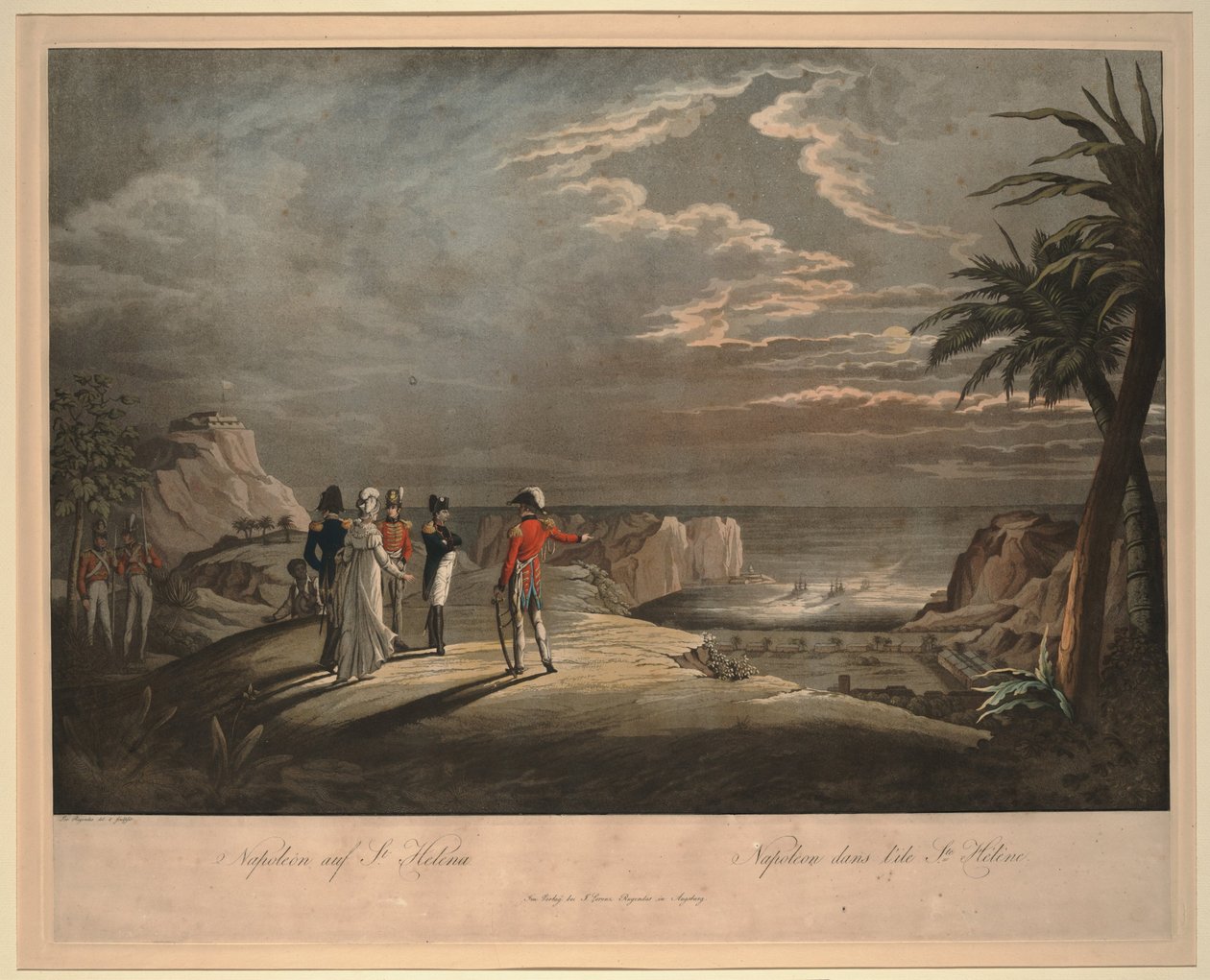 Napoléon Bonaparte sur l'île de Sainte-Hélène
