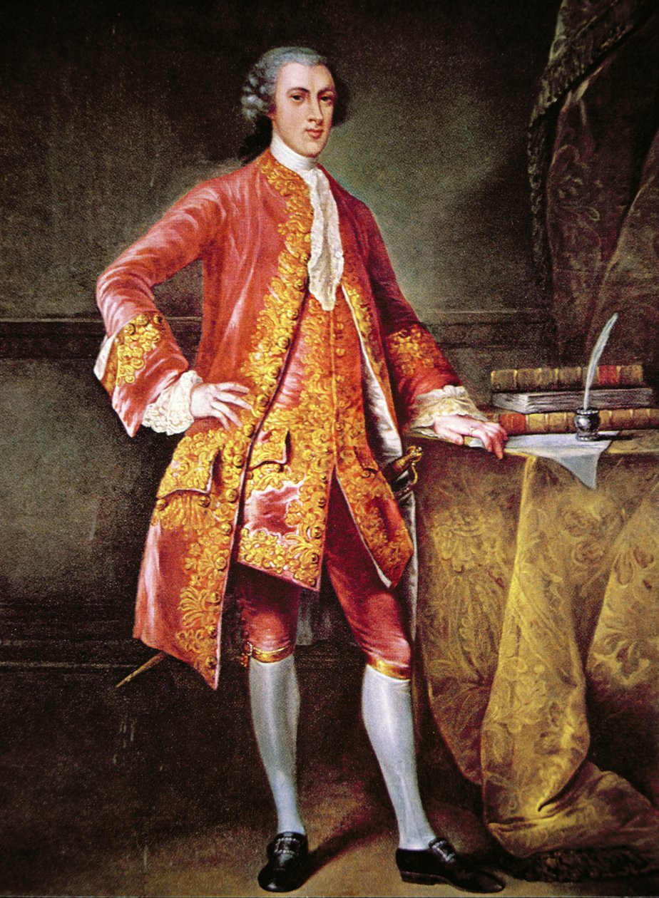 Portrait de Frederick Calvert - Johann Ludwig (after) Tietz