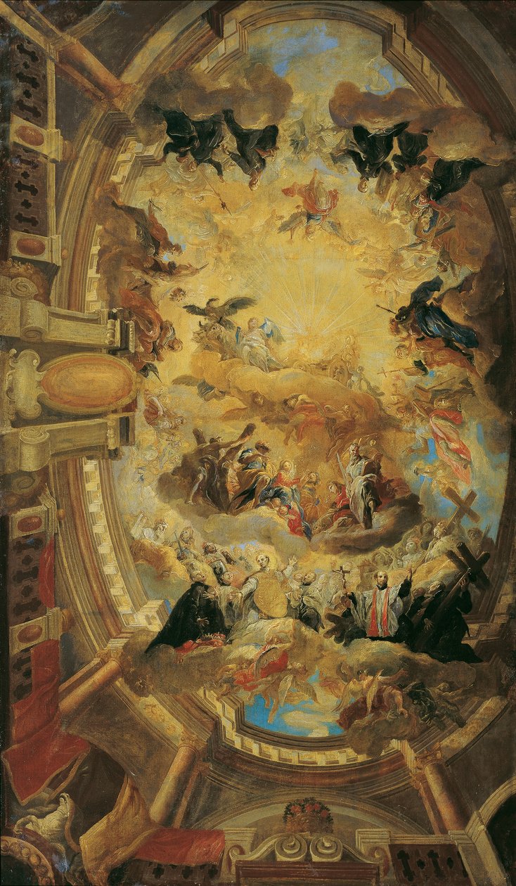 Glorification du nom de Jésus - Johann Michael Rottmayr