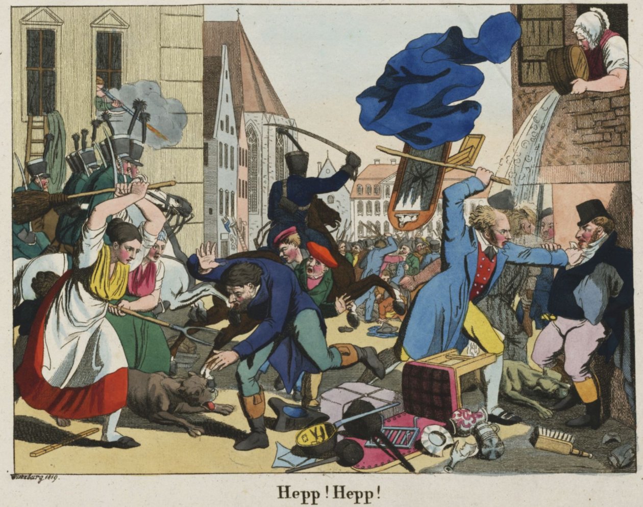 Hep Hep Krawalle 1819 - Johann Michael Voltz