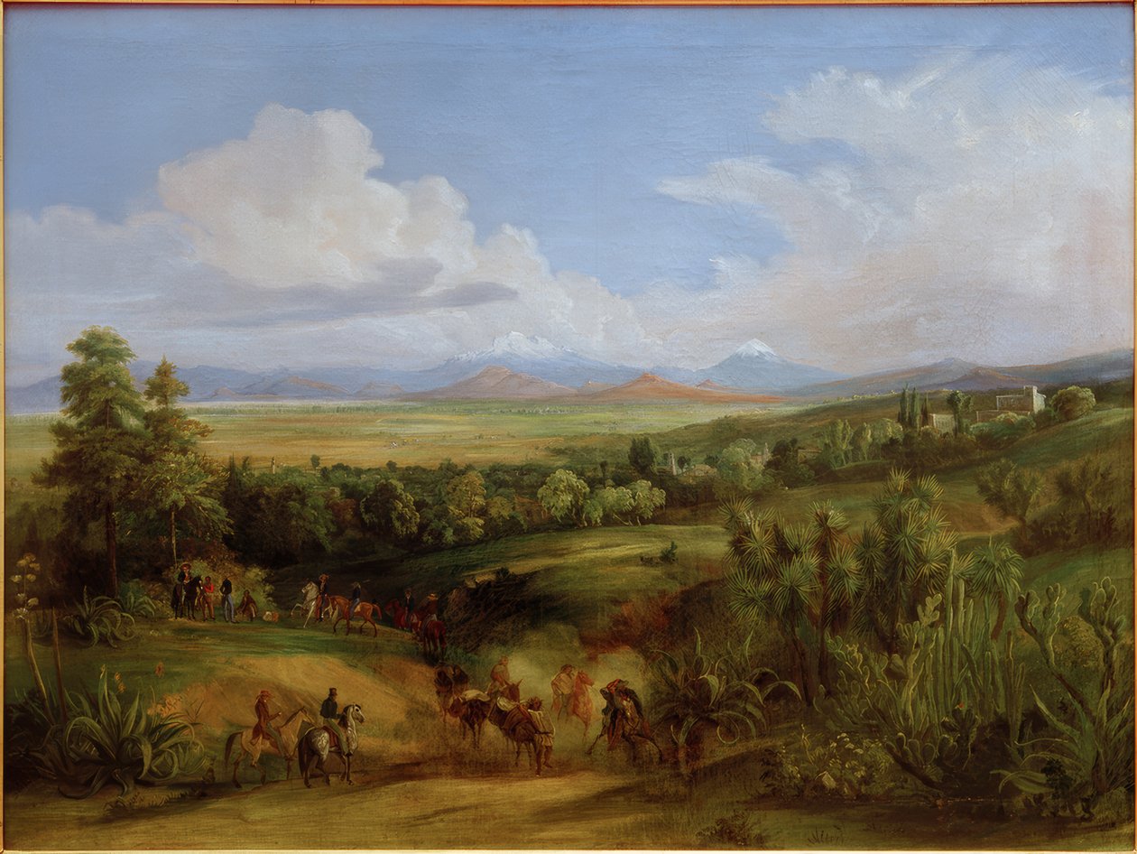 Galapa, Pico de Orizaba et Cofre de Perote - Johann Moritz Rugendas