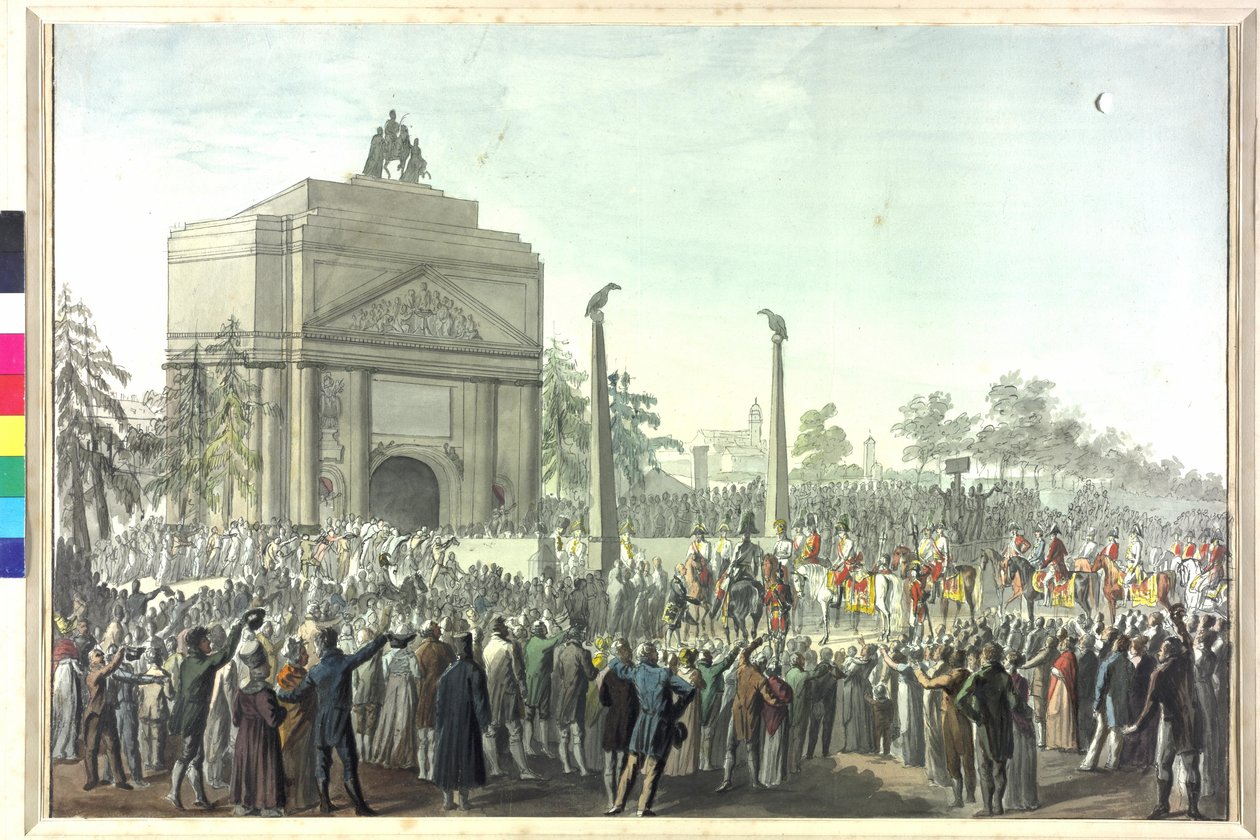 Entrée cérémoniale de l