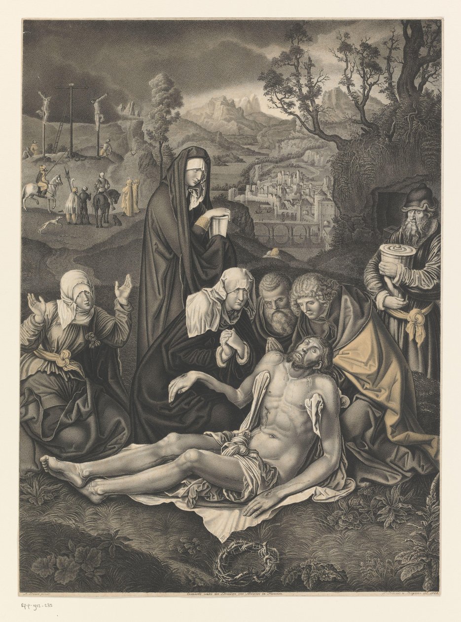 Déploration du Christ - Johann Nepomuk Strixner
