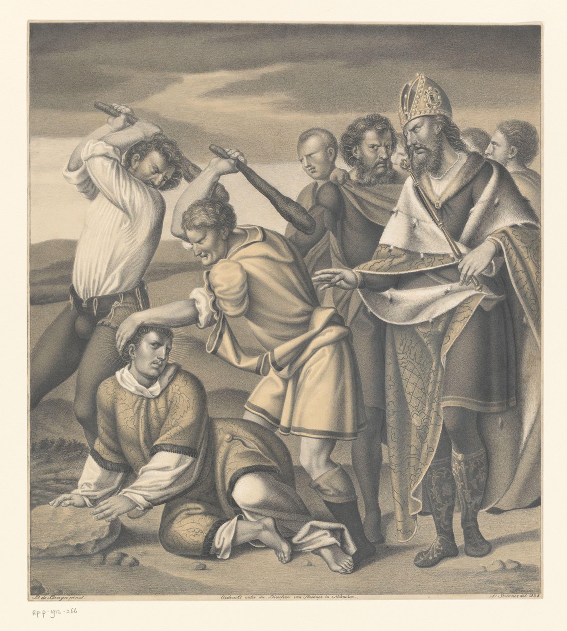 Martyr de saint Ewald - Johann Nepomuk Strixner