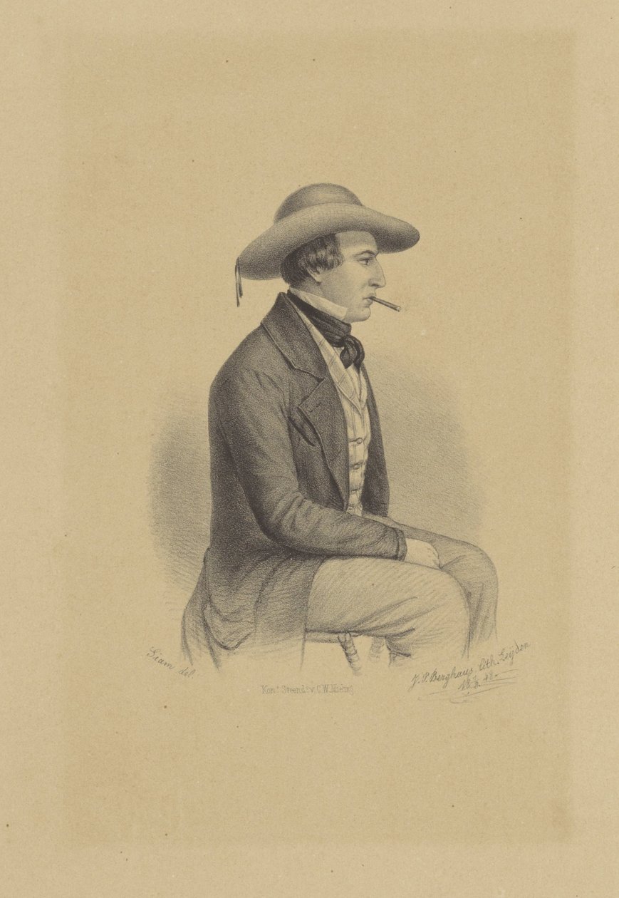 Portrait de Jean Henri de Laat de Kanter - Johann Peter Berghaus