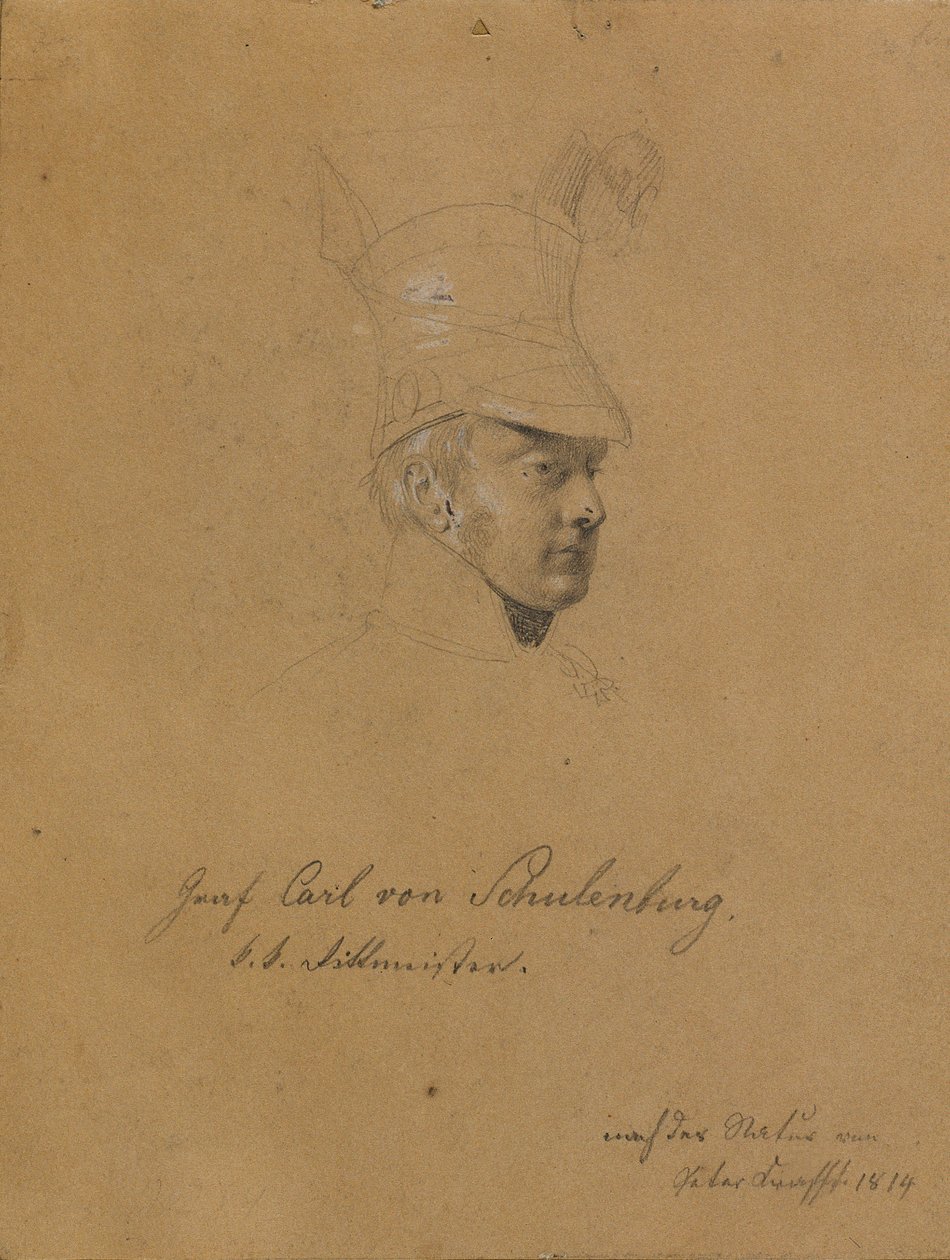 Comte Carl von Schulenburg - Johann Peter Krafft