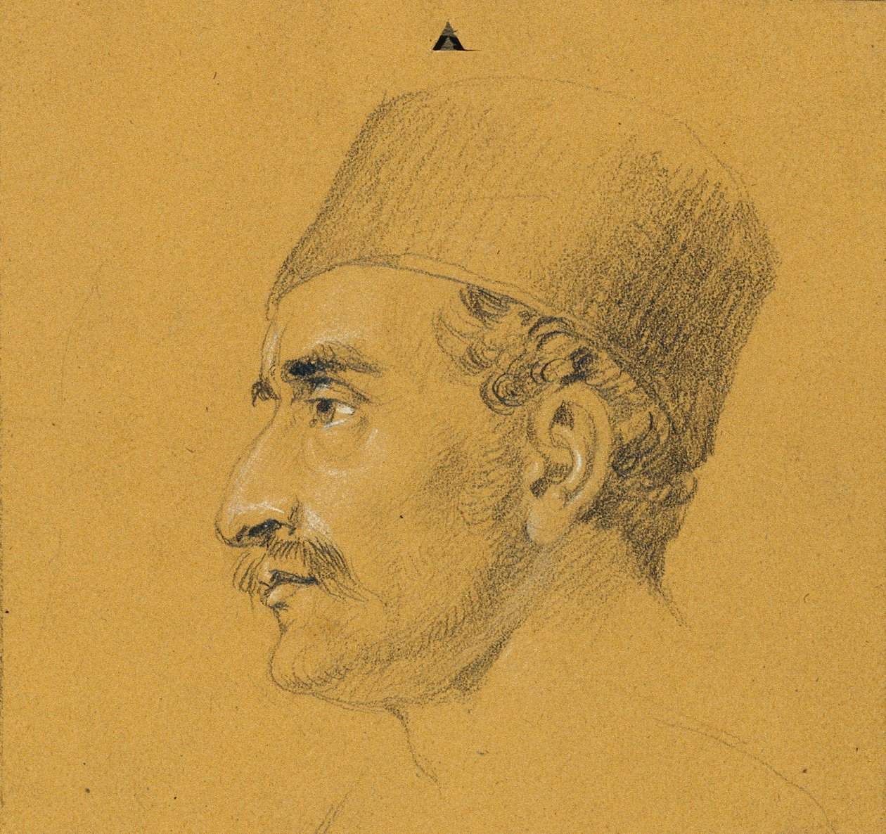 Étude de portrait pour "La sortie de Nicolas Zrinyi devant la forteresse de Szigeth" - Johann Peter Krafft