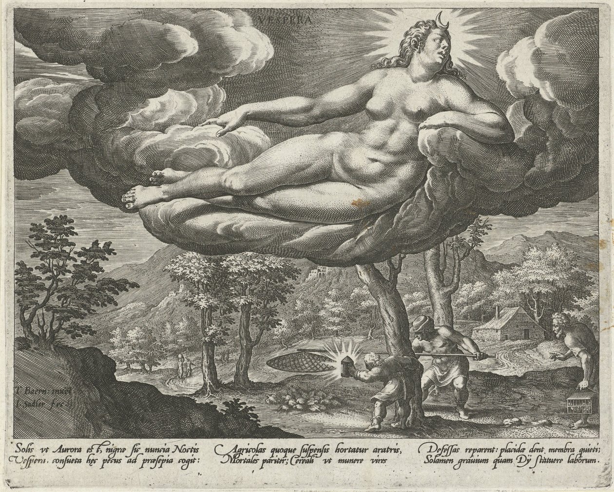 Soir - Johann Sadeler (I)