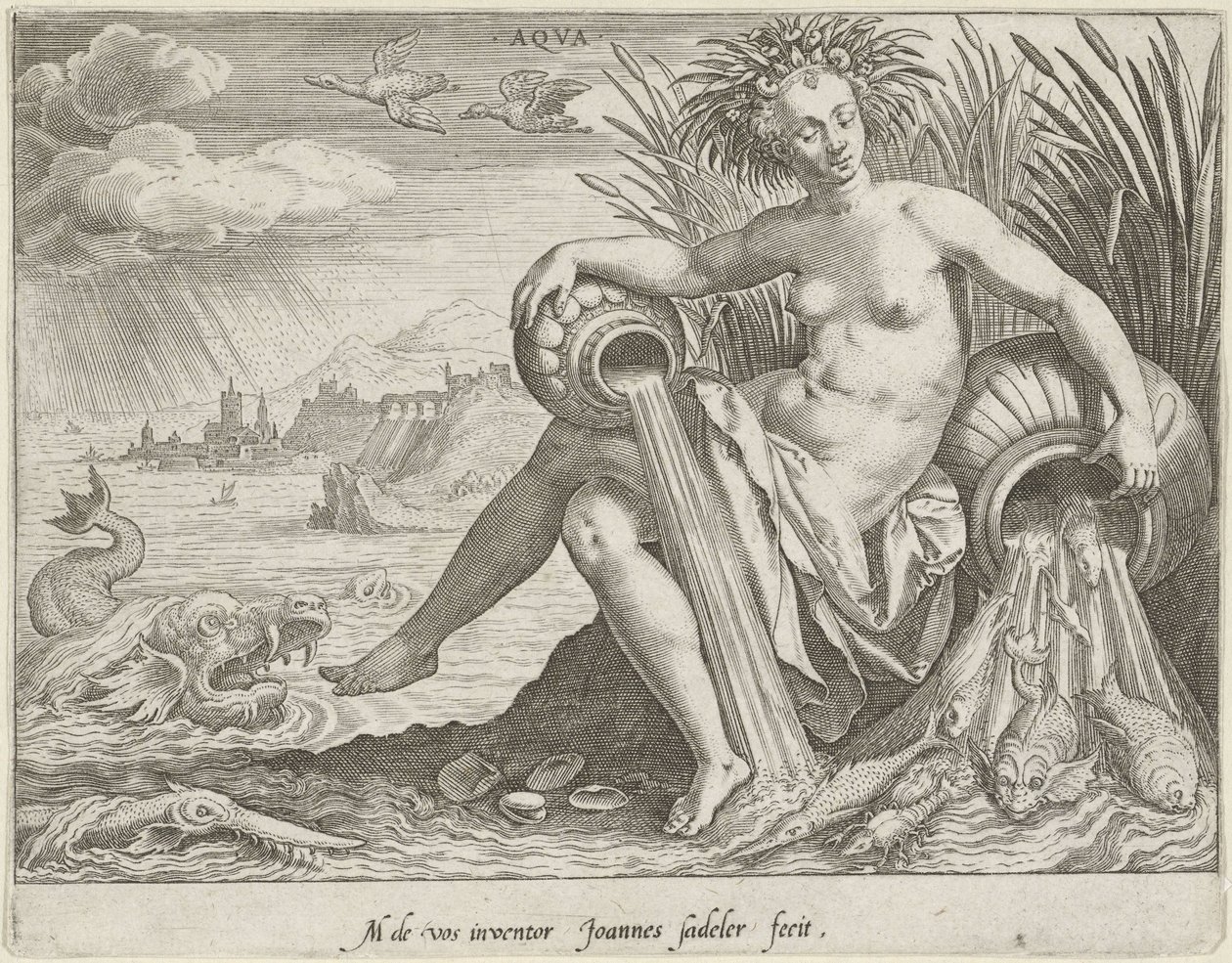 Eau - Johann Sadeler (I)