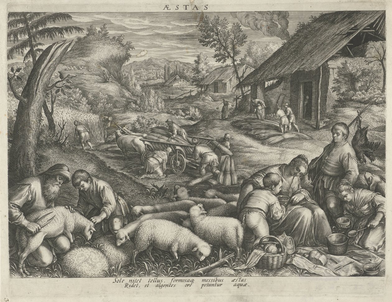 Été - Johann Sadeler (I)