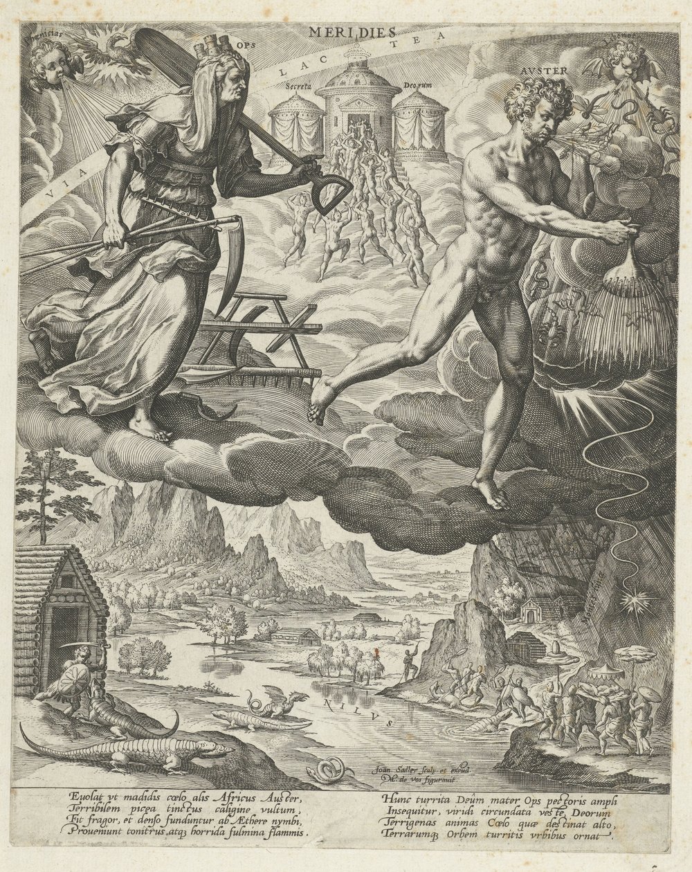 Vent du sud - Johann Sadeler (I)