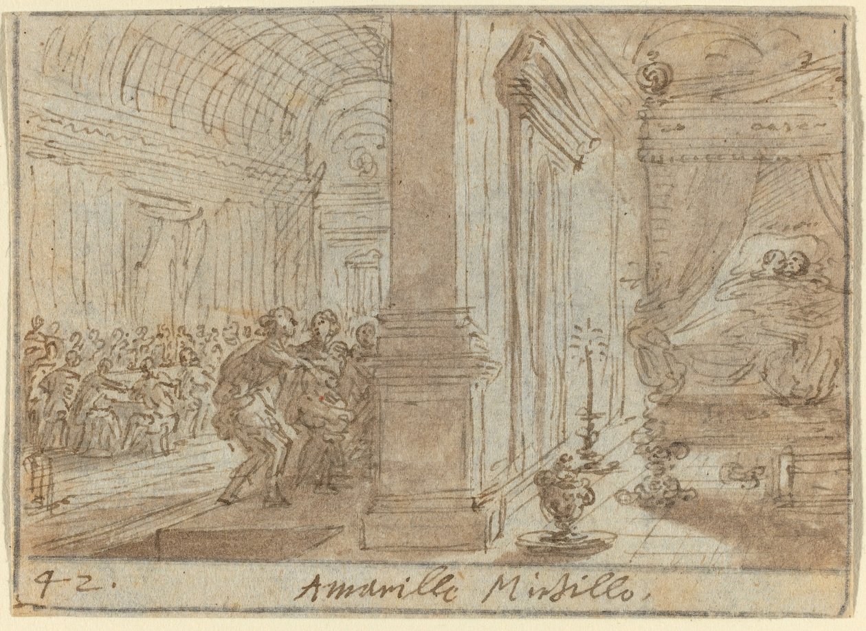 Amarilli et Mirtillo - Johann Wilhelm Baur