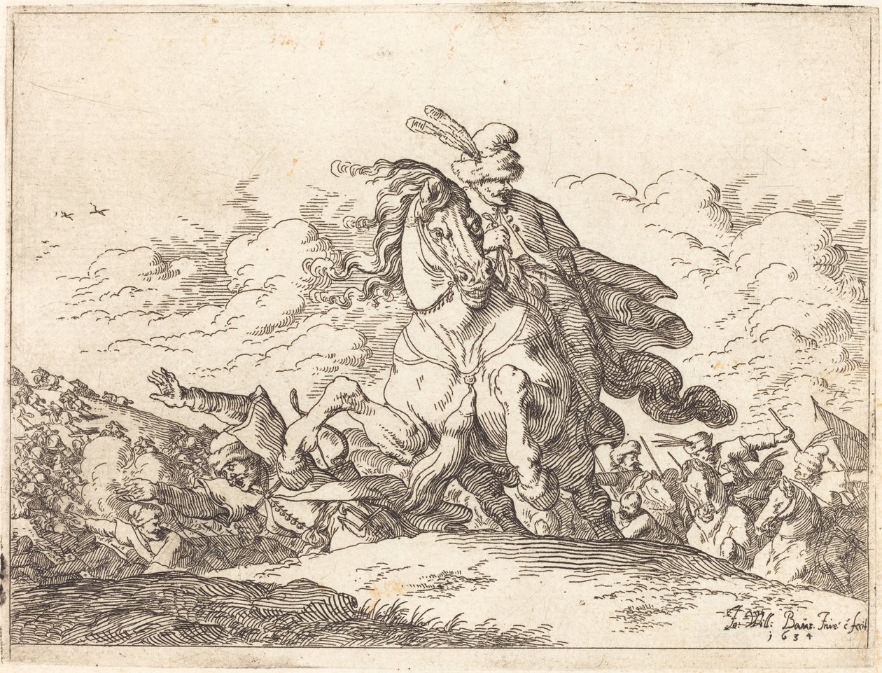 Capricci di varie battaglie - Johann Wilhelm Baur