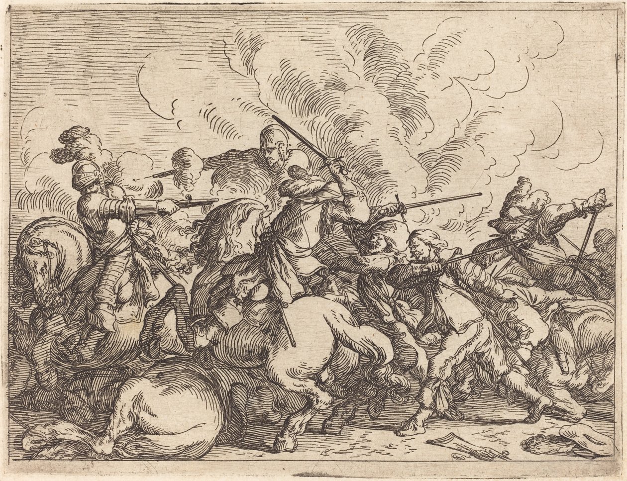 Capricci di varie battaglie, 1635 - Johann Wilhelm Baur