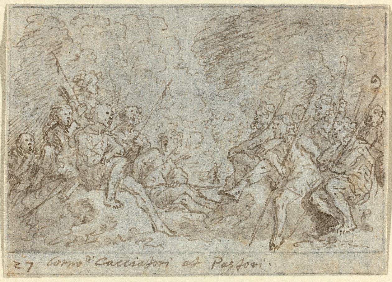 Chœur de chasseurs et de bergers - Johann Wilhelm Baur
