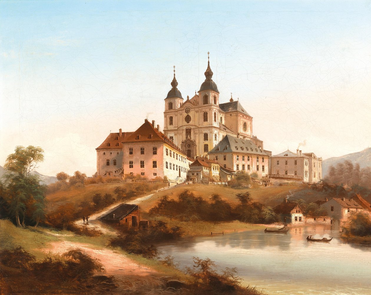 Johann Wilhelm Jankowsky Église de pèlerinage de Sonntagberg - Johann Wilhelm Jankowski